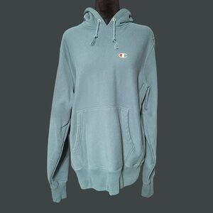 Champion Teal Hoodie
